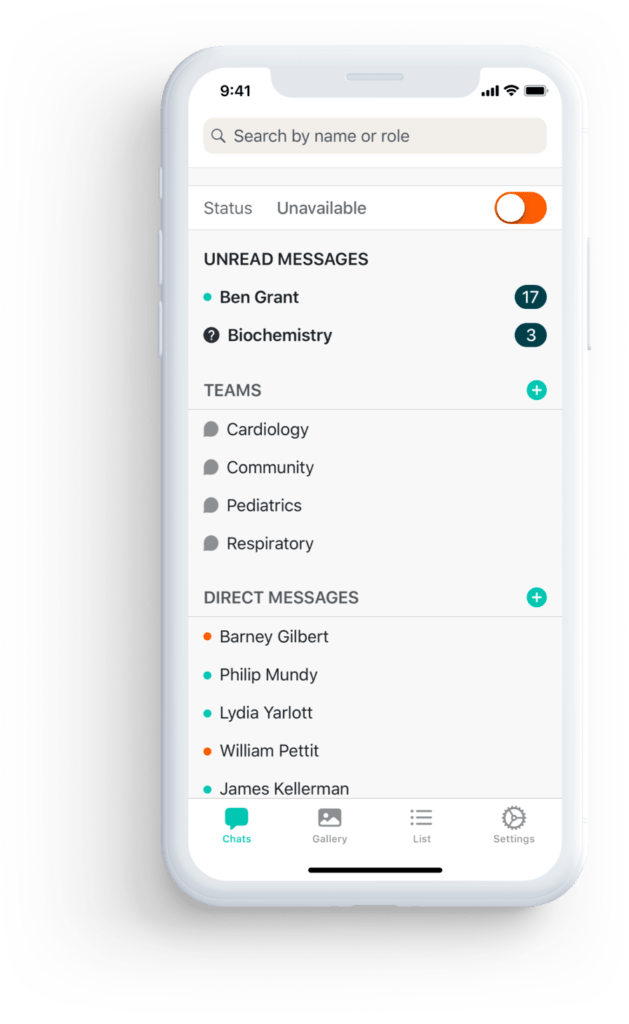 pando app screenshot - settings